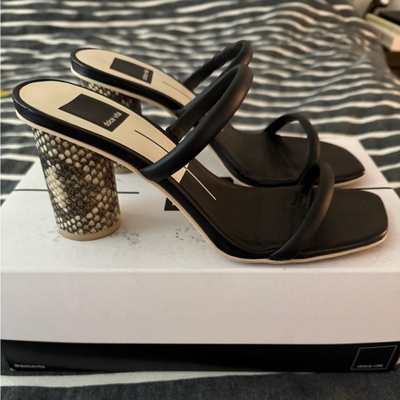Dolce Vita Noles Leather Sandals - Picture 1 of 5